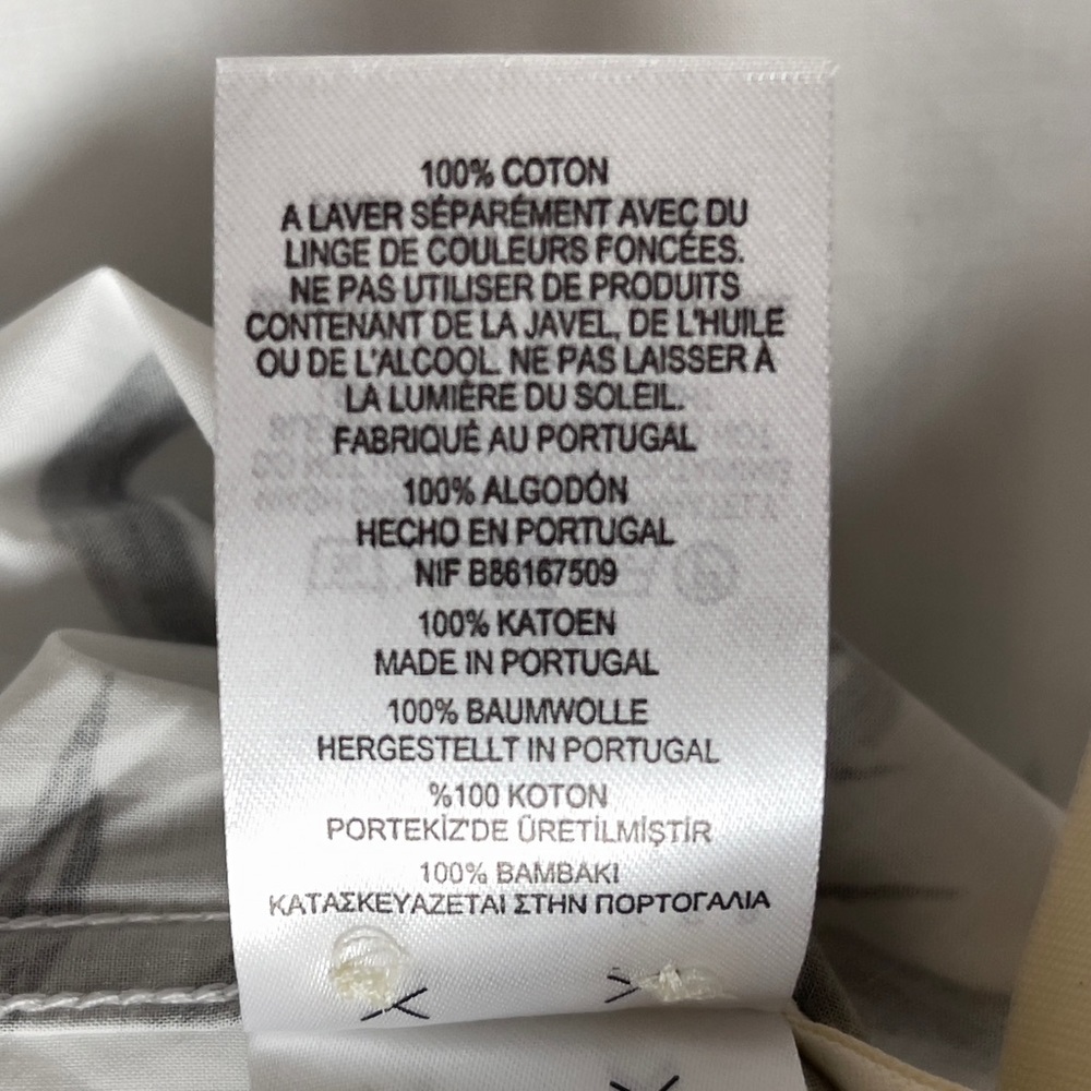 Ted Baker London Oldford Thistle Print Button-Up Shirt Size 6 (XXL) - Picture 10 of 15